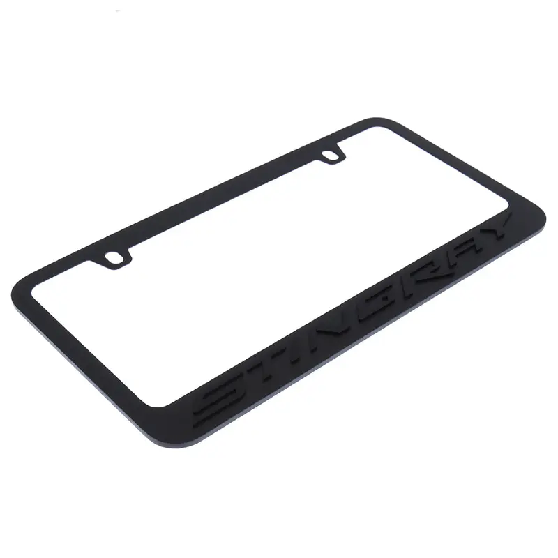 Chevrolet Stingray License Plate Frame (Black) 2