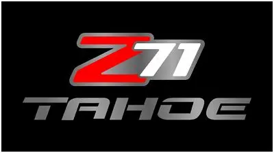 Chevrolet Tahoe Z71 Carbon Steel License Plate (Black) 1