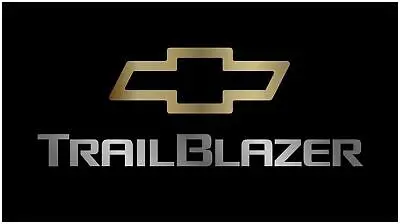 Chevrolet Trailblazer Lazer-Tag Acrylic License Plate (Black) 1