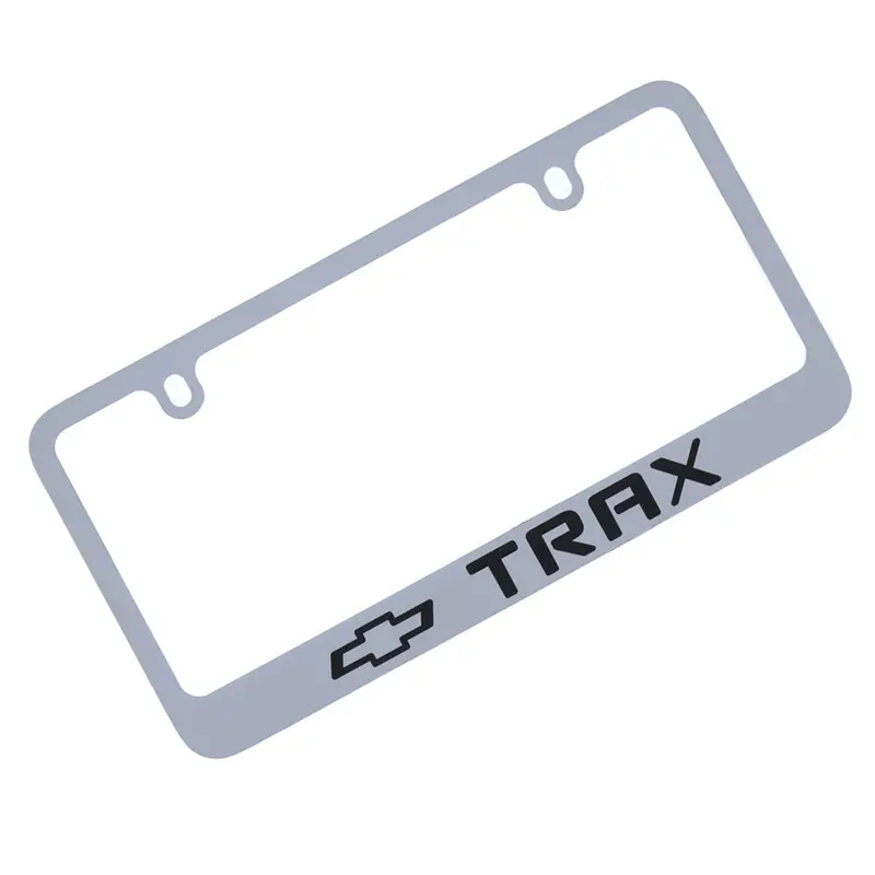 Chevrolet Trax License Plate Frame (Chrome) 1