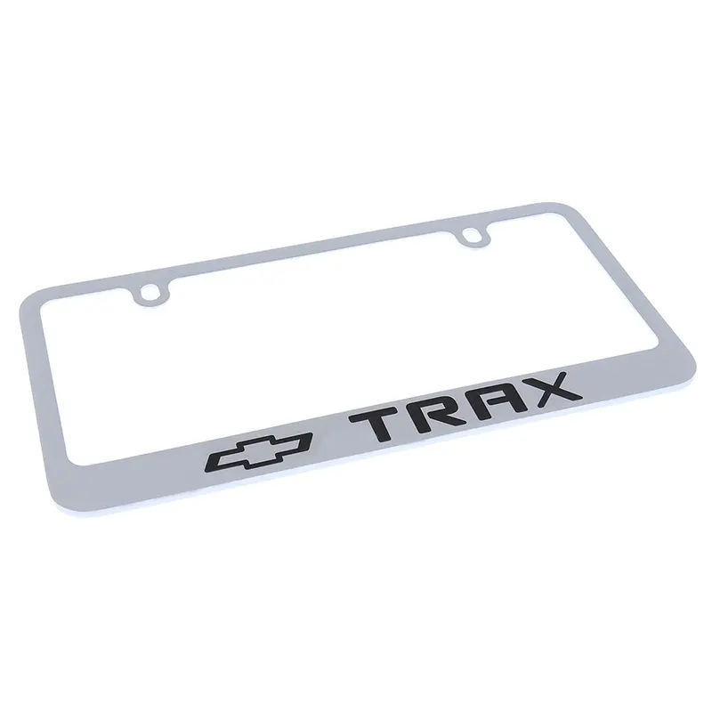 Chevrolet Trax License Plate Frame (Chrome) 2