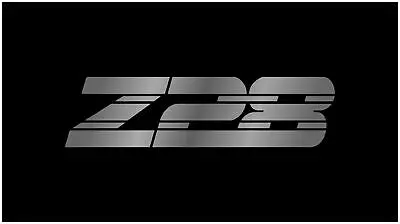 Chevrolet Z28 Lazer-Tag Acrylic License Plate (Black) 1