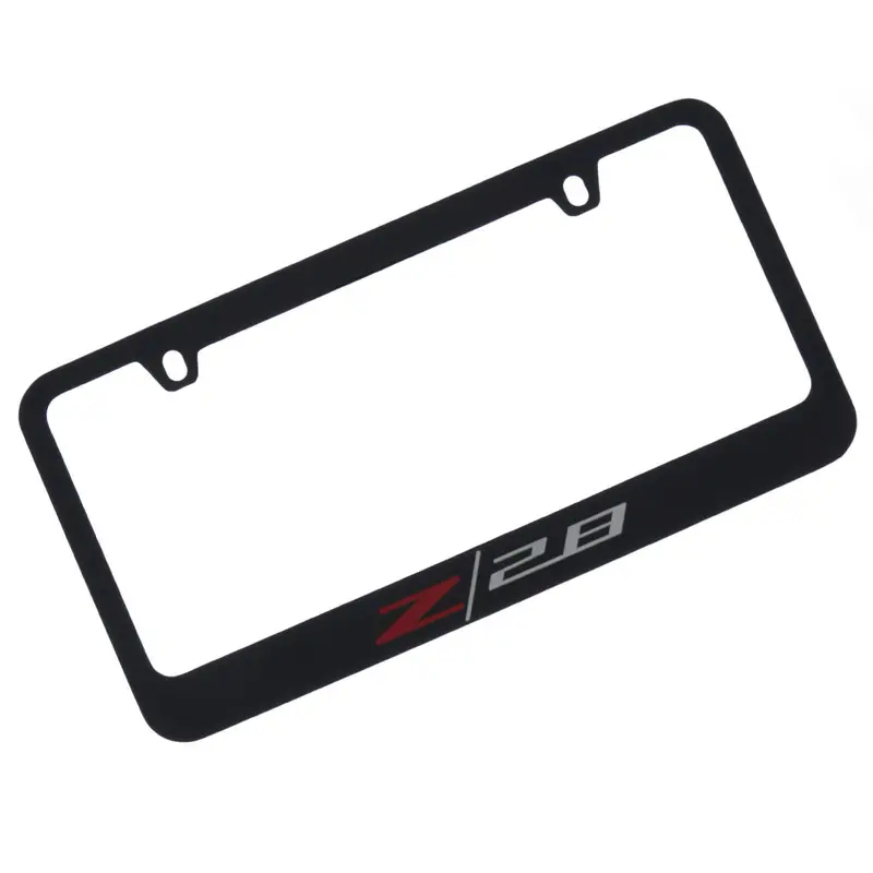 Chevrolet Z28 License Plate Frame (Black) 1
