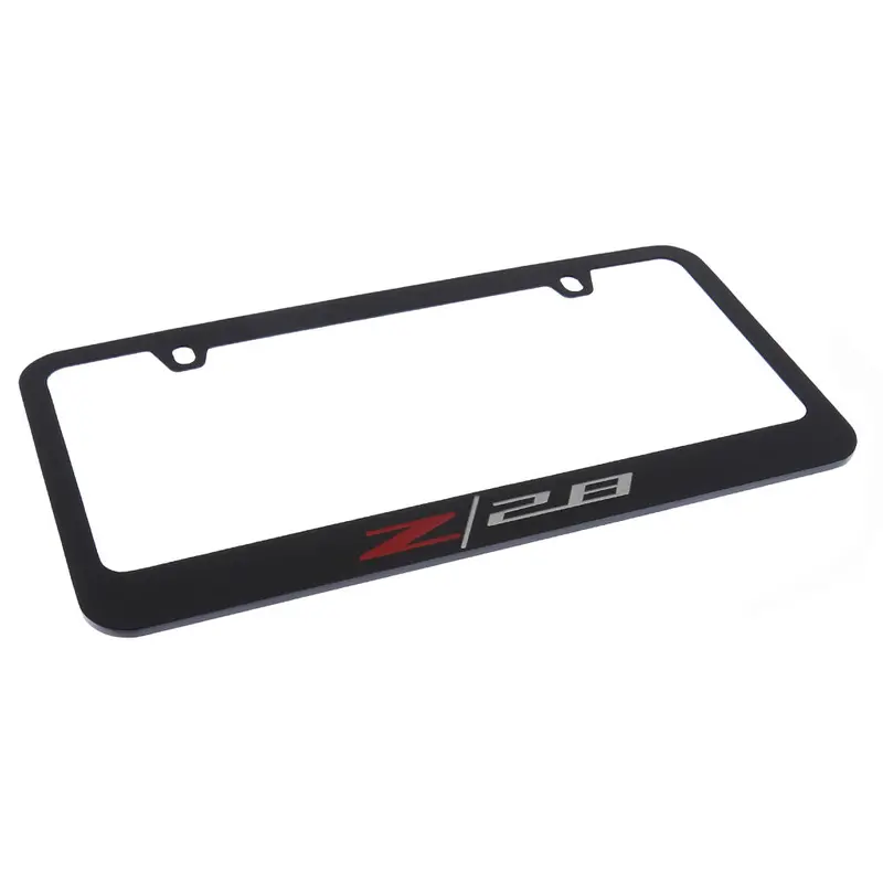 Chevrolet Z28 License Plate Frame (Black) 2