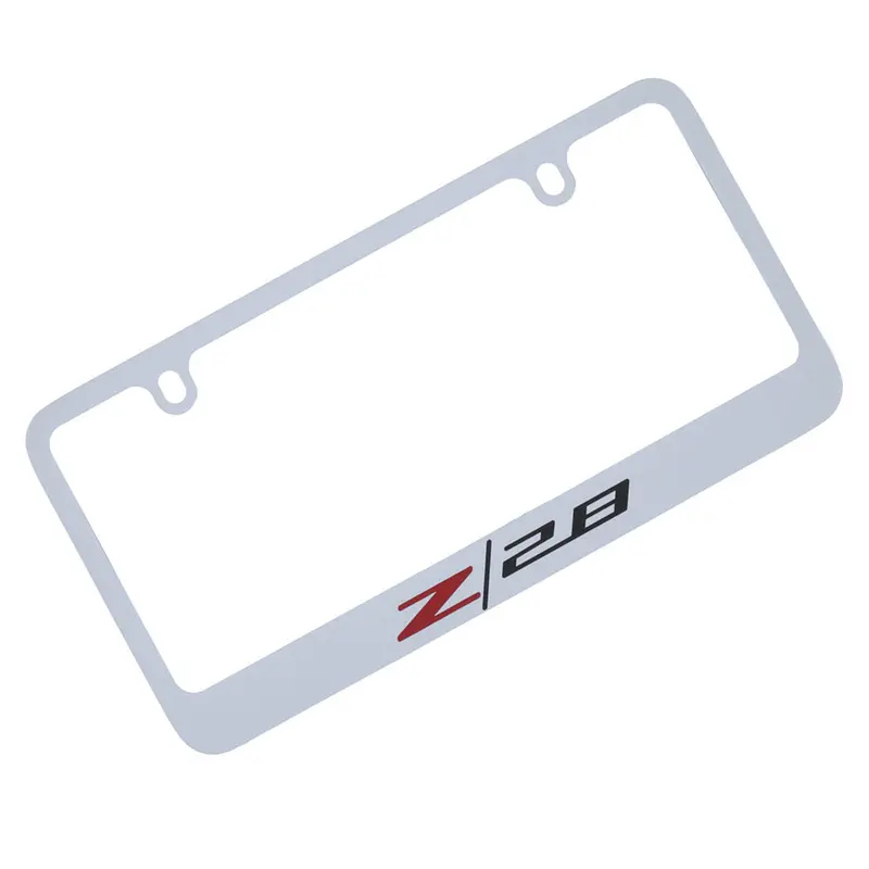 Chevrolet Z28 License Plate Frame (Chrome) 1