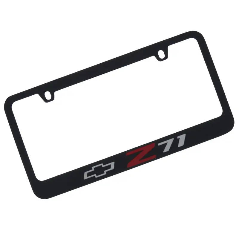 Chevrolet Z71 License Plate Frame (Black) 1