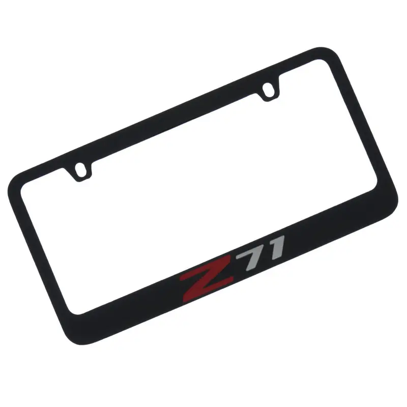 Chevrolet Z71 License Plate Frame (Black) 1