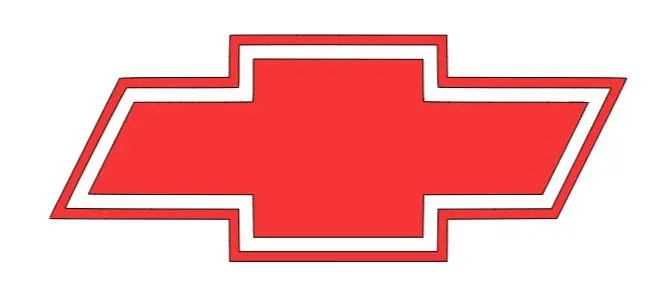 Chevy Bowtie Logo Vinyl Sticker Decal 4" 6" 8" 10" 12" 16" 20" 24" 28" Colors 4