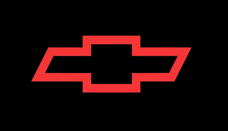 Chevy Bowtie Outline Logo Vinyl Sticker Decal 4" 5" 6" 8" 10" 12" 16" 20" 24" 28" 32" Colors 1