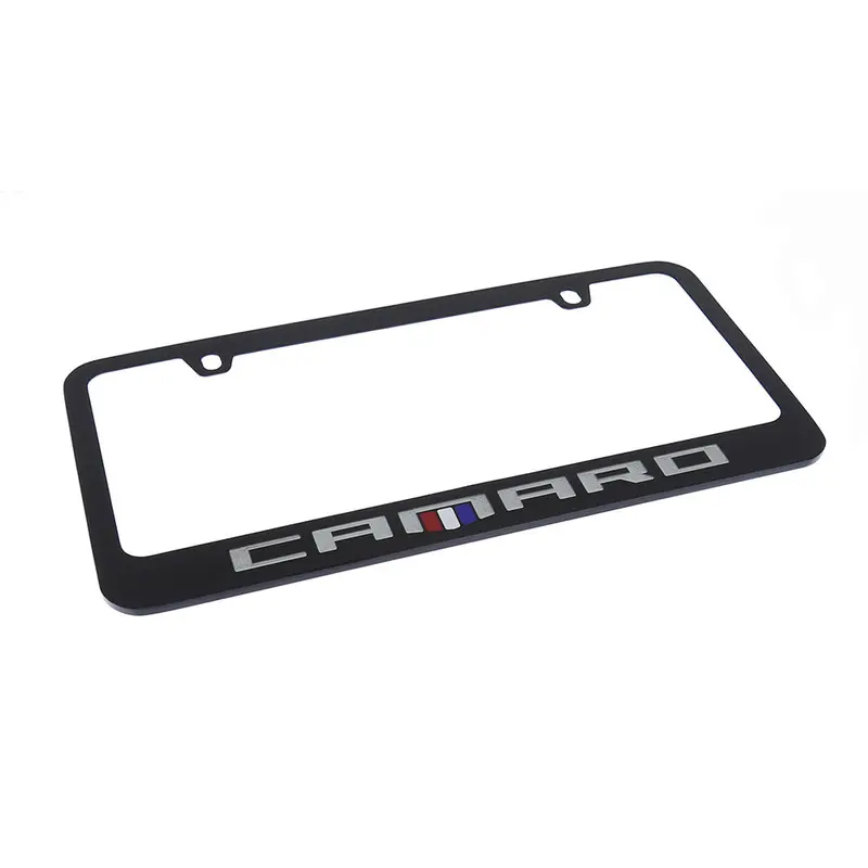 Chevy Camaro License Plate Frame (Black) 2