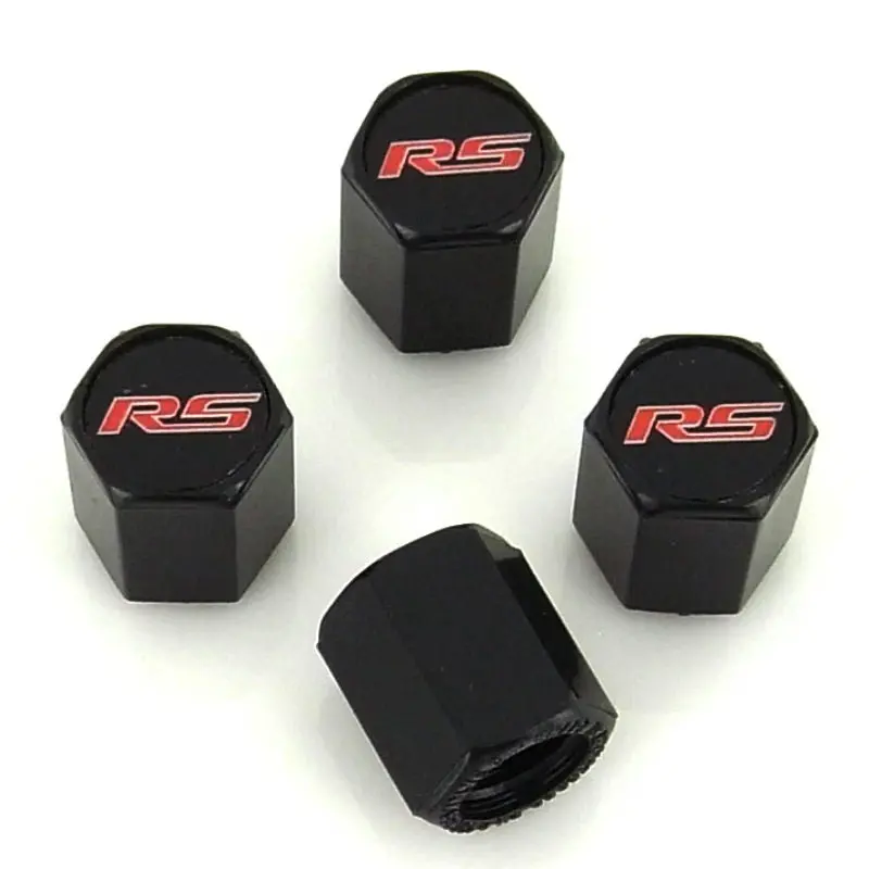 Chevy Camaro Rs Logo Tire Stem Valve Caps 1