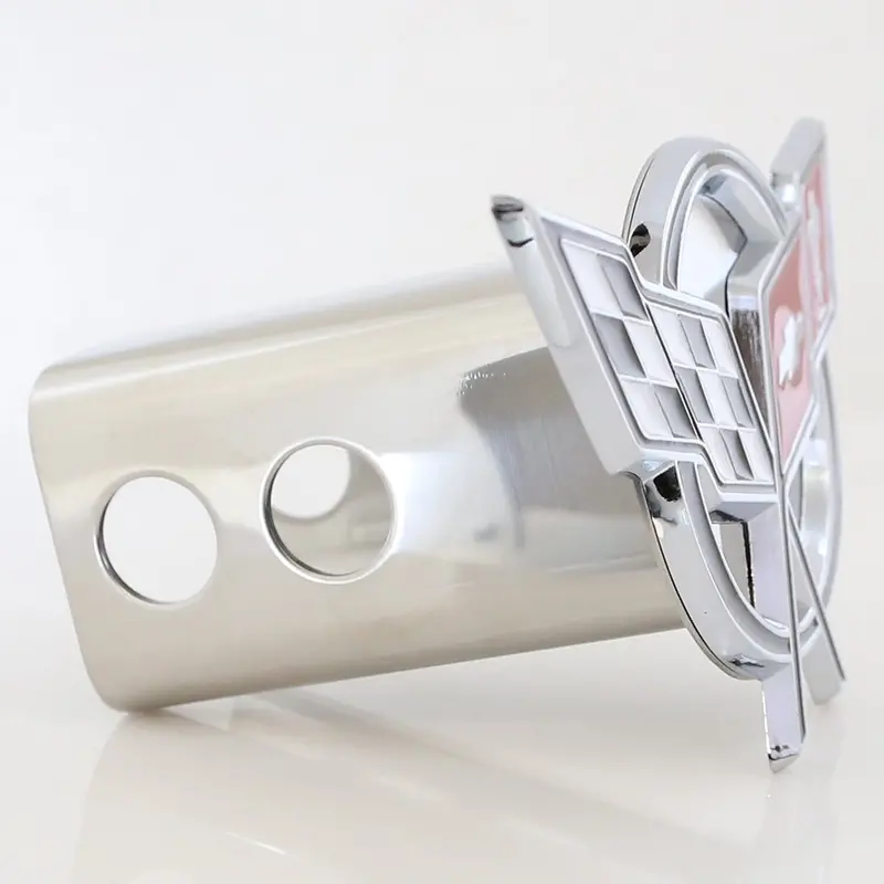 Chevy Corvette C5 Trailer Hitch Cover Plug (Chrome) 2