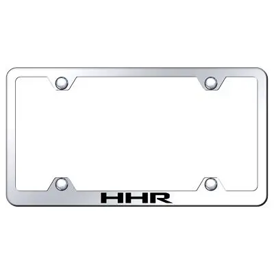 Chevy Hhr Laser Etched Logo Wide Body License Plate Frame (Chrome) 1