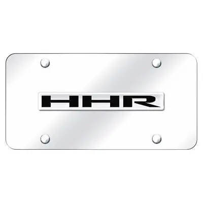 Chevy Hhr Name License Plate (Silver) 1