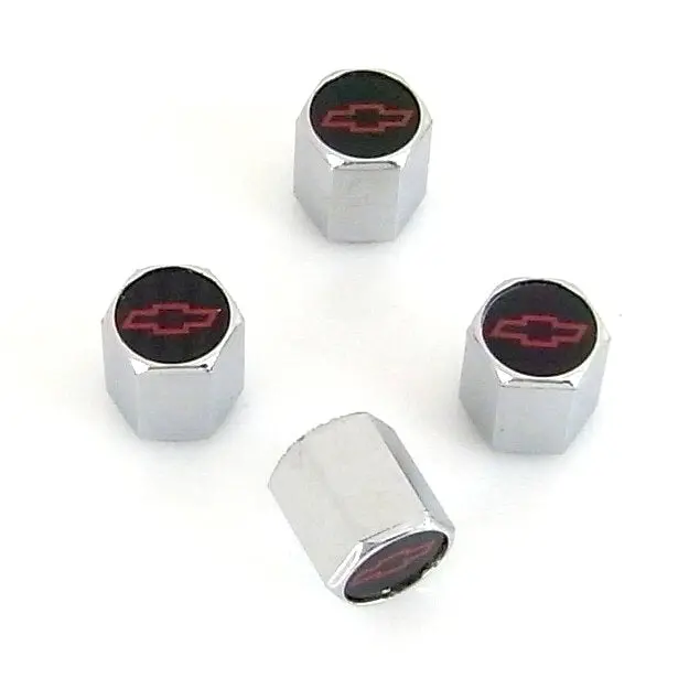 Chevy Logo Tire Stem Valve Caps 1