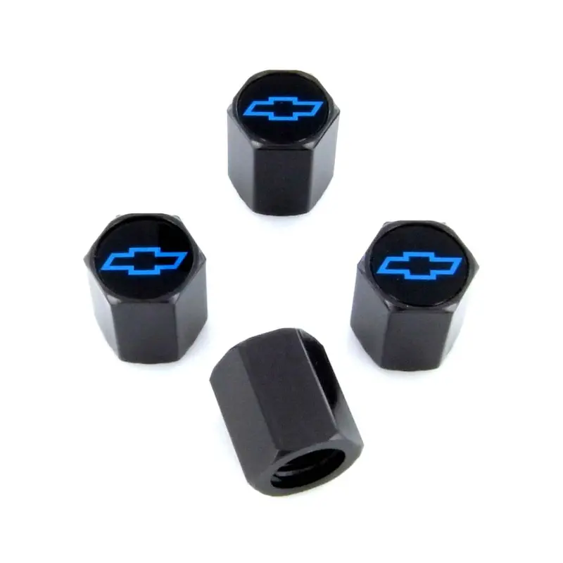 Chevy Logo Tire Stem Valve Caps 1