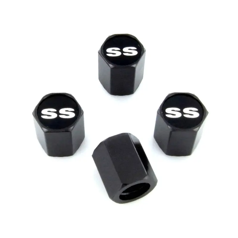 Chevy Ss Logo Tire Stem Valve Caps 1