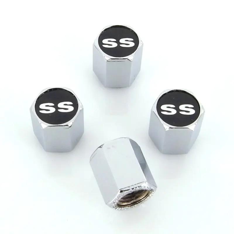 Chevy Ss Logo Tire Stem Valve Caps 2