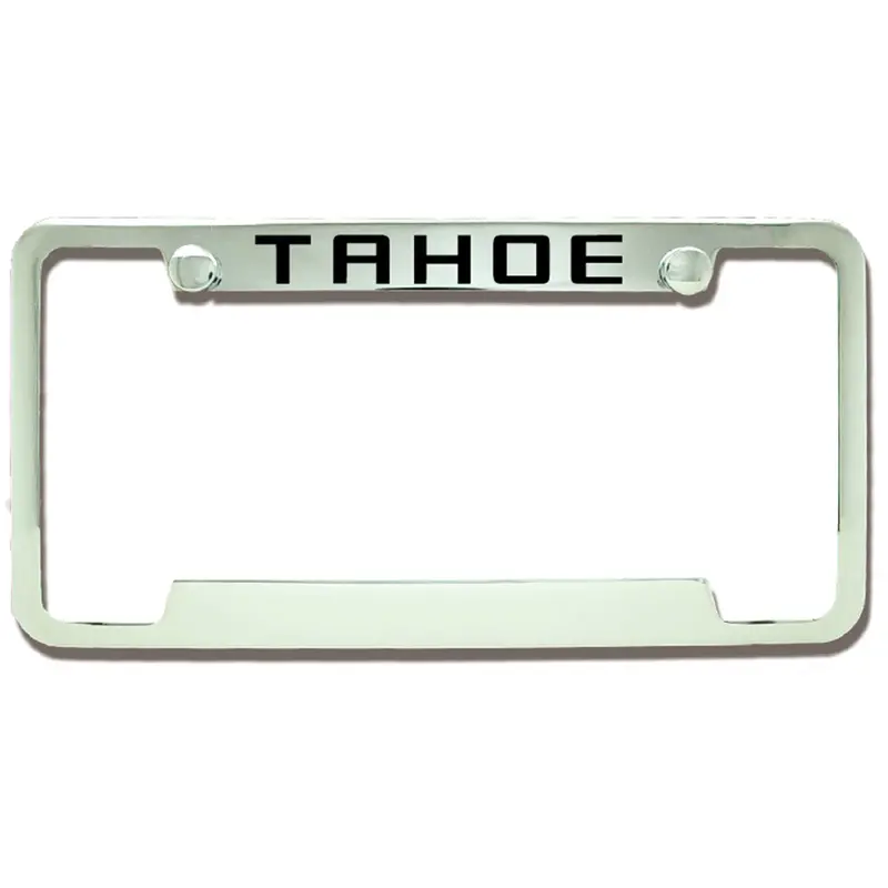 Chevy Tahoe License Plate Frame (Chrome) 1