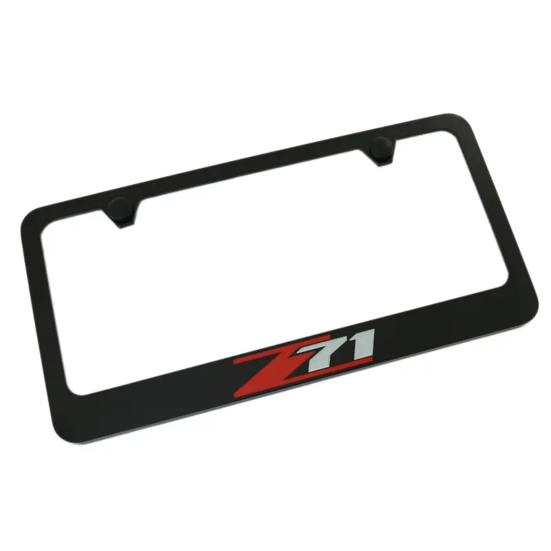 Chevy Z71 License Plate Frame (Black) 1