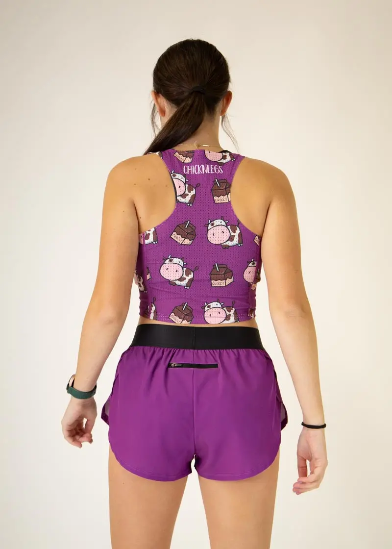 Choccy Cows Pwr Crop Top 3