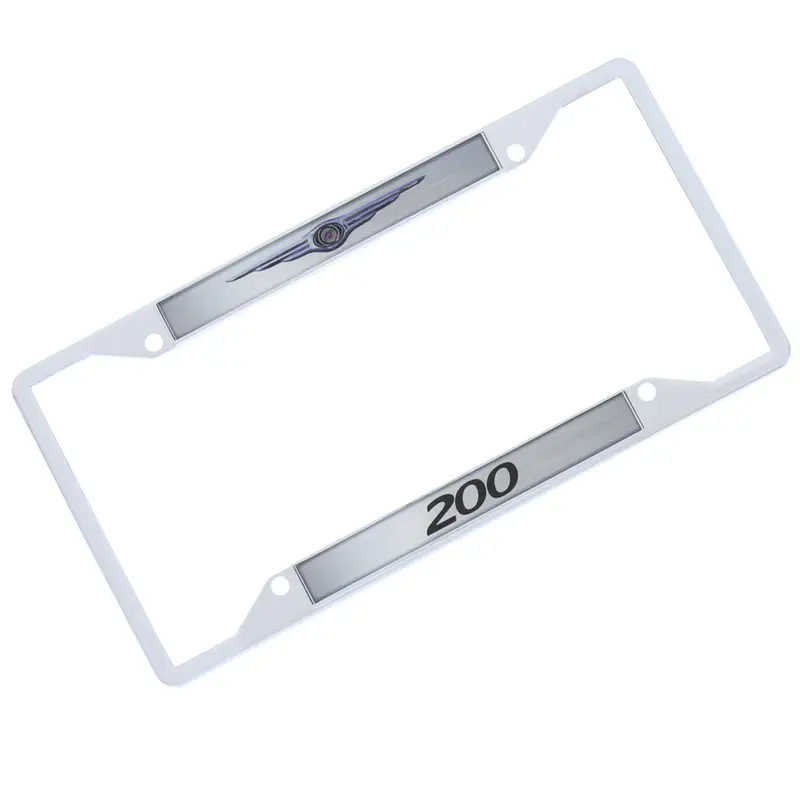 Chrysler 200 License Plate Frame (Chrome) 1
