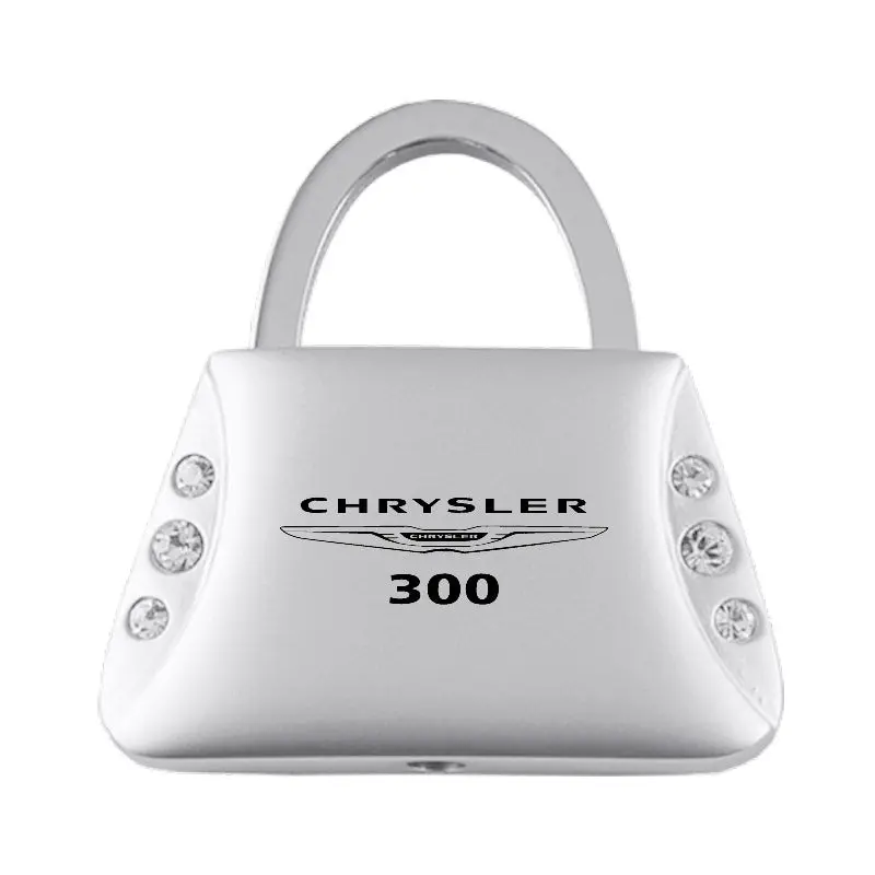 Chrysler 300 Purse Shape Keychain (Chrome) 1