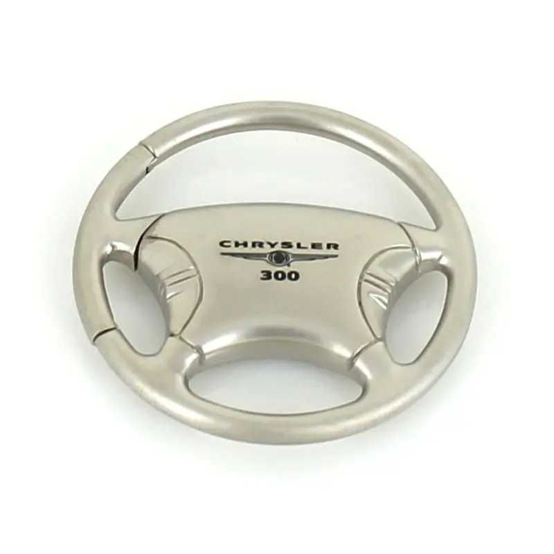 Chrysler 300 Steering Wheel Key Chain (Chrome) 1