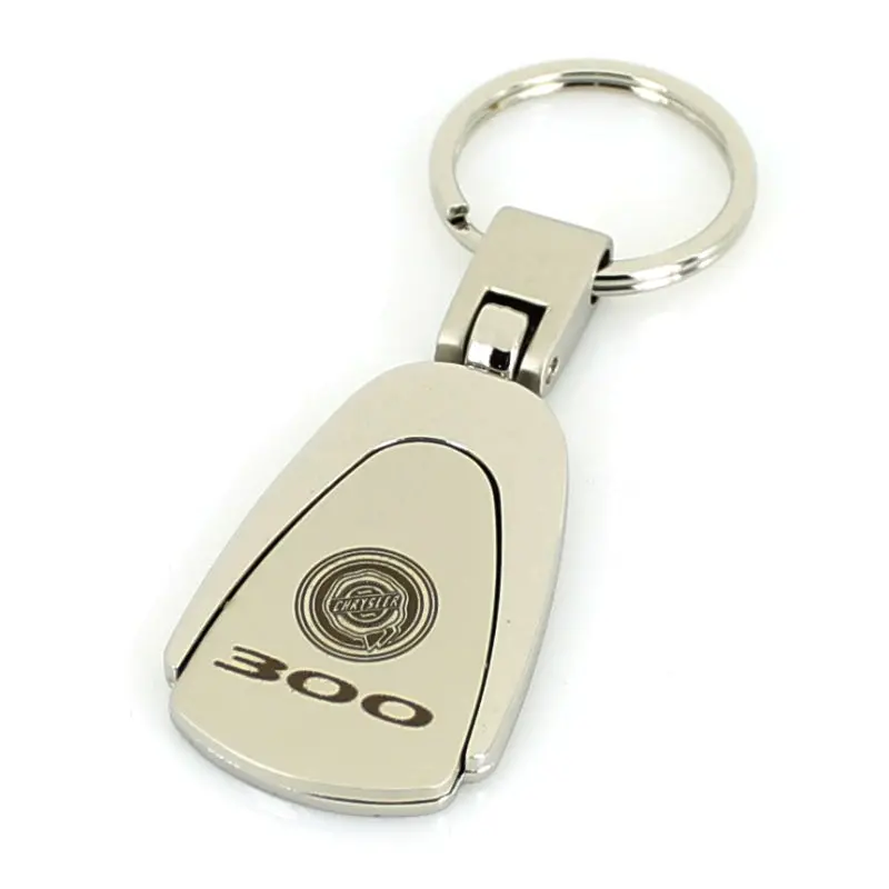 Chrysler 300 Tear Drop Keychain (Chrome) 1
