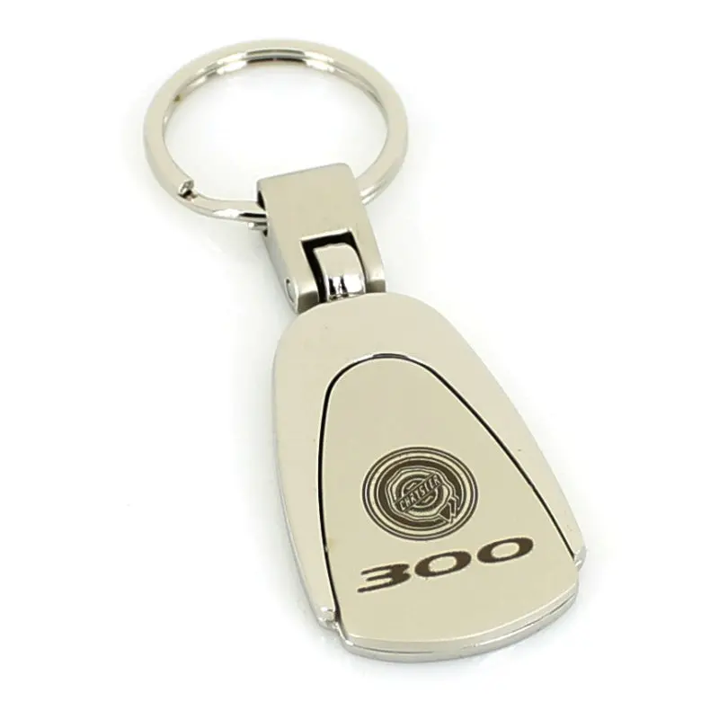 Chrysler 300 Tear Drop Keychain (Chrome) 2
