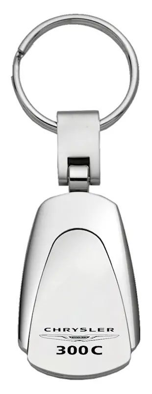 Chrysler 300C Teardrop Key Chain (Silver) 1
