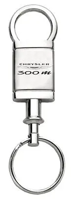 Chrysler 300M Satin Chrome Valet Key Chain (Silver) 1