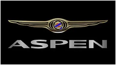 Chrysler Aspen Lazer-Tag Acrylic License Plate (Black) 1
