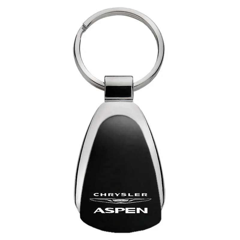 Chrysler Aspen Tear Drop Key Ring (Black) 1