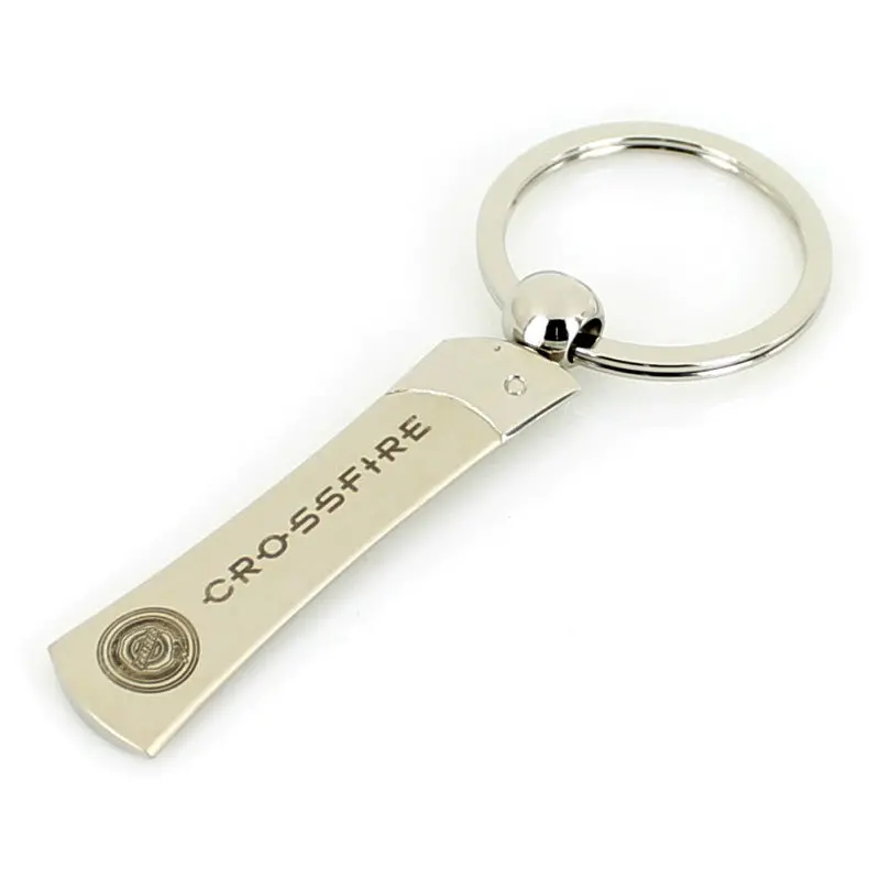 Chrysler Crossfire Blade Key Chain (Chrome) 1