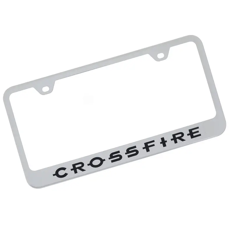 Chrysler Crossfire License Plate Frame (Chrome) 1
