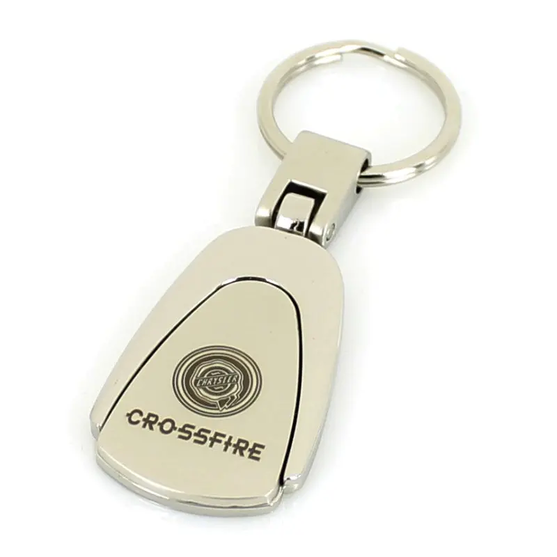 Chrysler Crossfire Tear Drop Keychain (Chrome) 1
