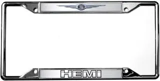 Chrysler Hemi License Plate Frame (Black) 1