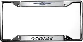 Chrysler Pt Cruiser License Plate Frame (Black) 1