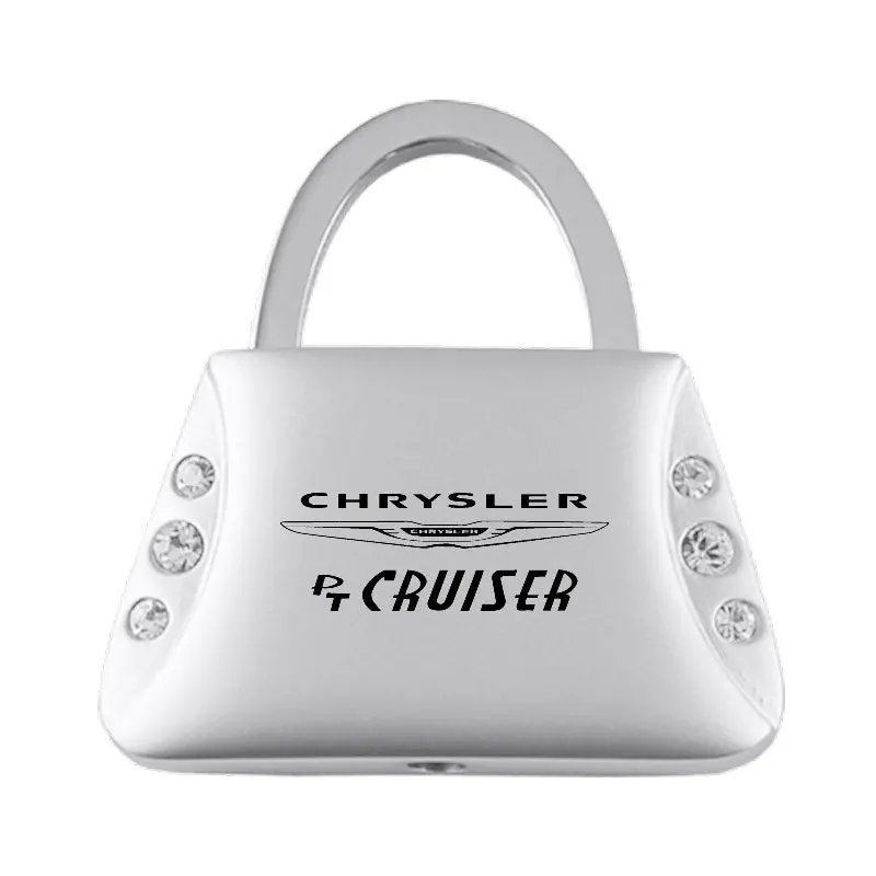 Chrysler Pt Cruiser Purse Shape Keychain (Chrome) 1