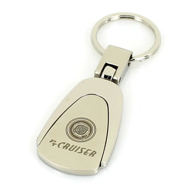 Chrysler Pt Cruiser Tear Drop Kecychain (Chrome) 1