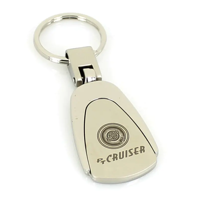 Chrysler Pt Cruiser Tear Drop Kecychain (Chrome) 2