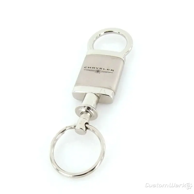 Chrysler Satin Valet Keychain (Chrome) 1