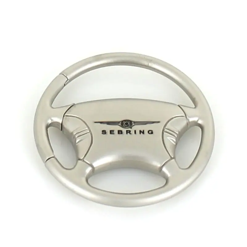 Chrysler Sebring Steering Wheel Keychain (Chrome) 1