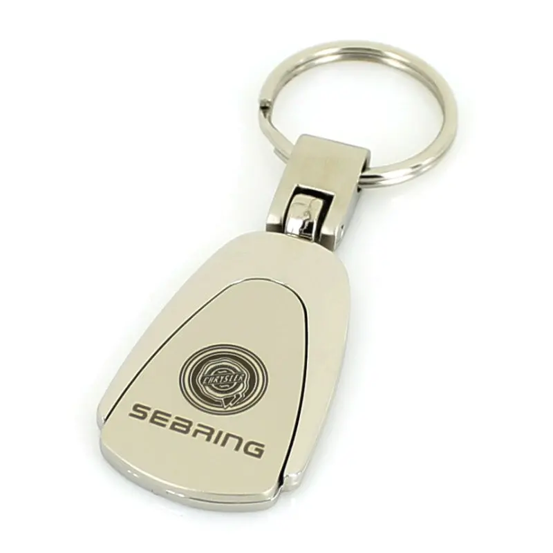 Chrysler Sebring Tear Drop Keychain (Chrome) 1