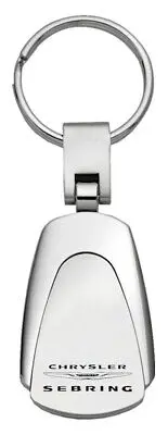 Chrysler Sebring Teardrop Key Chain (Silver) 1