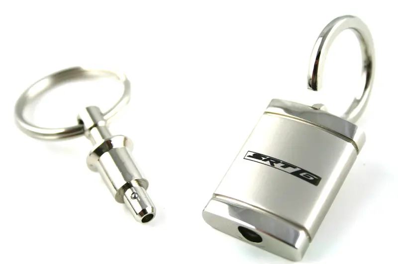 Chrysler Srt6 Satin Valet Keychain (Chrome) 2