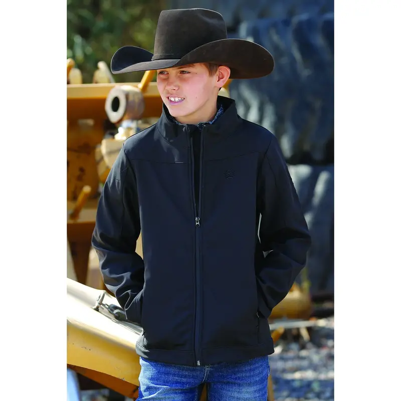 Cinch Boys Black Bonded Jacket 1