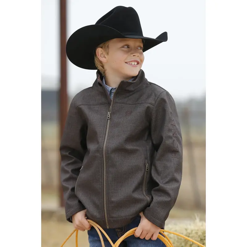 Cinch Boy's Textured Bonded Jacket 1