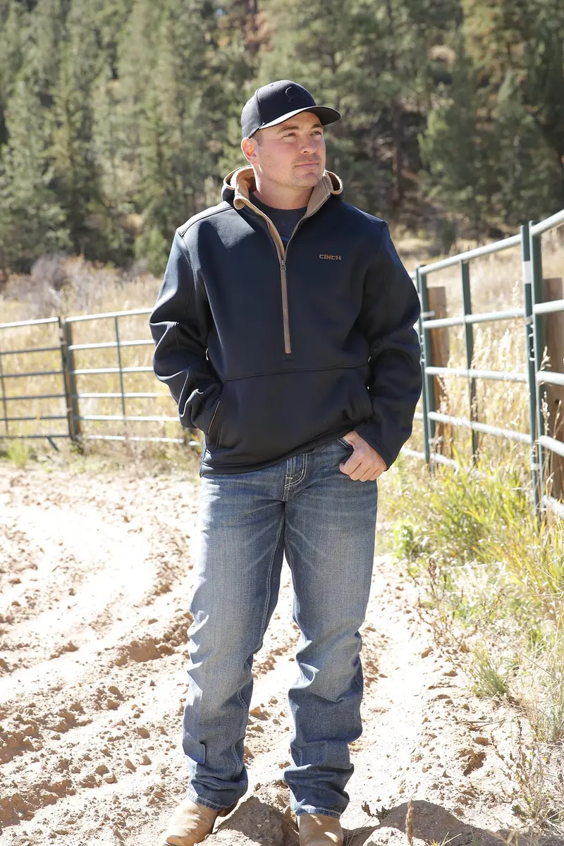 Cinch Men's Black Patriarch Hoodie 1